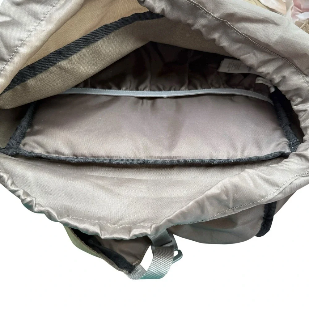 Eddie Bauer Bygone Lightweight Hiking Day   Backpack Olive Padded Back 18x12x6